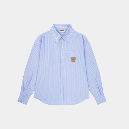 Bad Habits Too Blue Flannel Shirt
