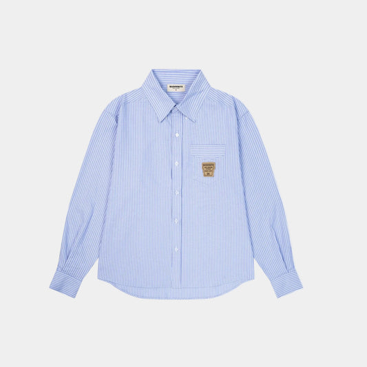 Bad Habits Too Blue Flannel Shirt
