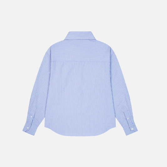 Bad Habits Too Blue Flannel Shirt
