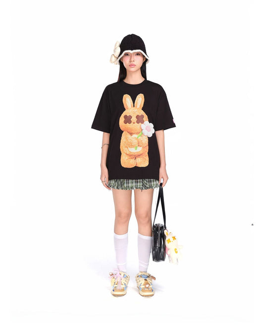 Bad Rabbit Club Flower Tee