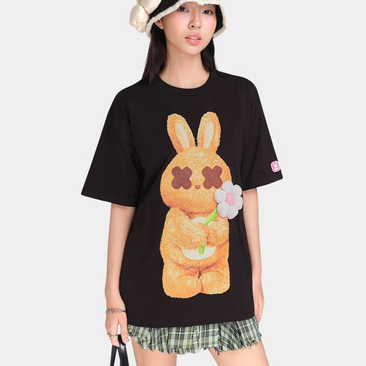 Bad Rabbit Club Flower Tee