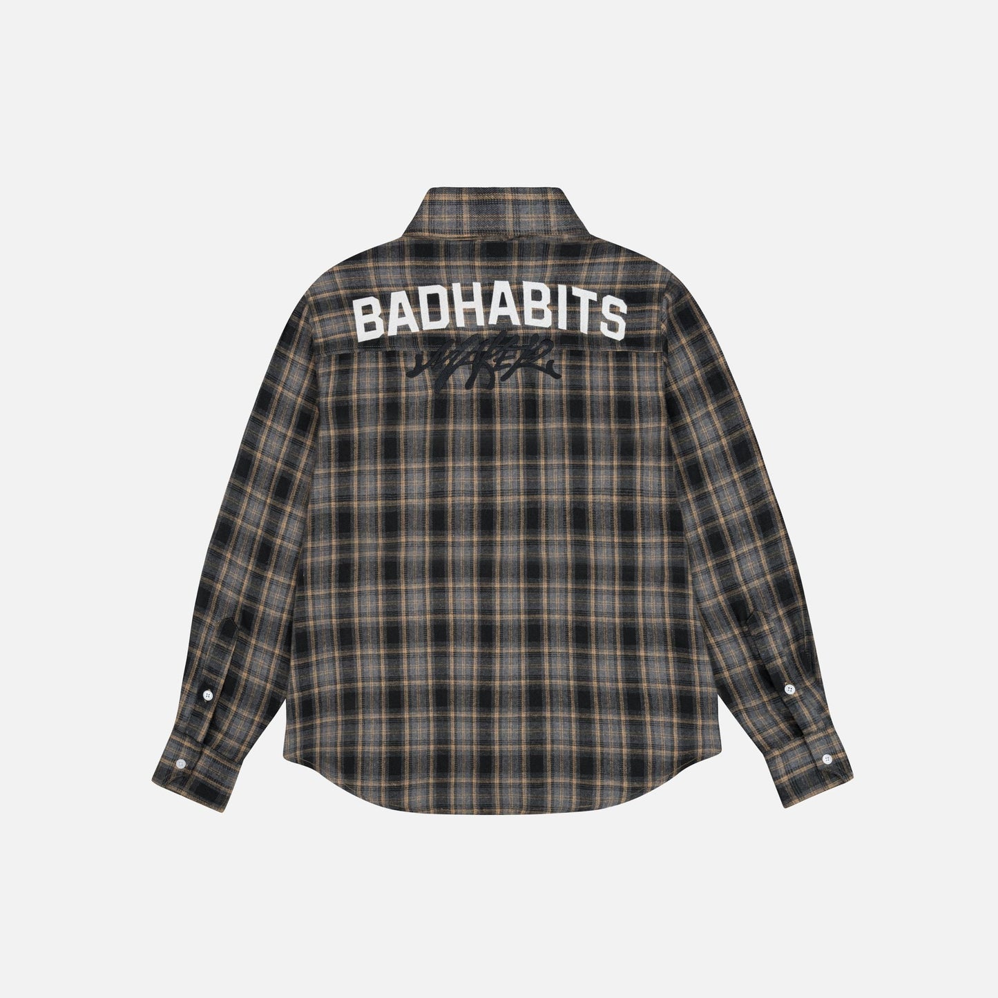 Bad Habits Too Good Flannel Shirt