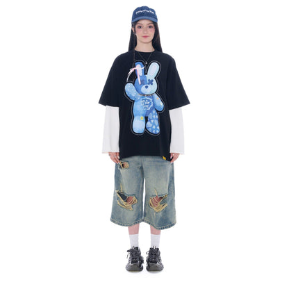Bad Rabbit Club Jean Tee