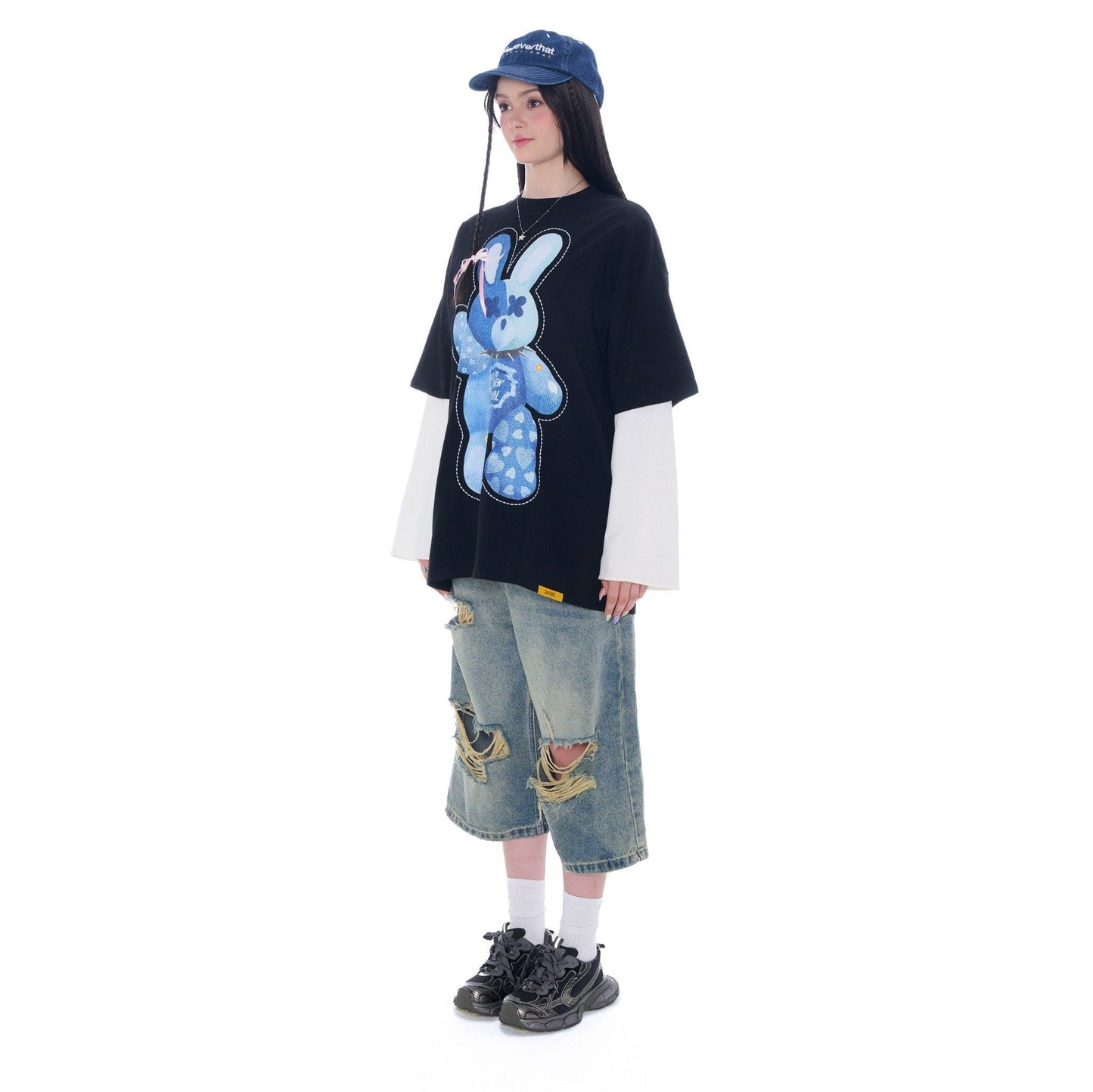 Bad Rabbit Club Jean Tee