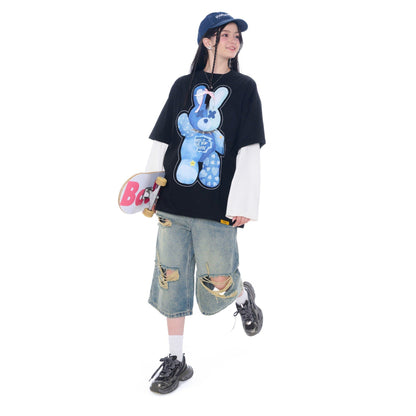 Bad Rabbit Club Jean Tee