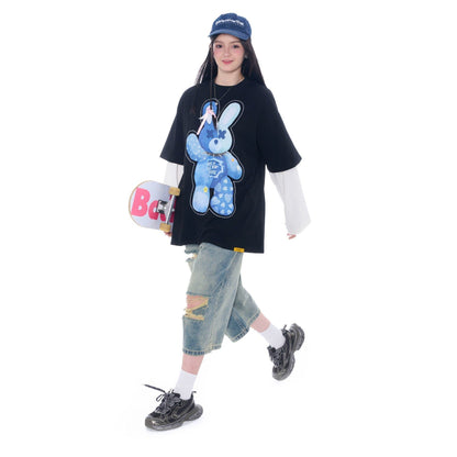 Bad Rabbit Club Jean Tee