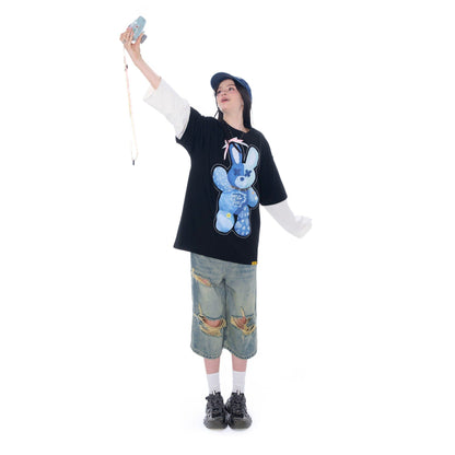 Bad Rabbit Club Jean Tee