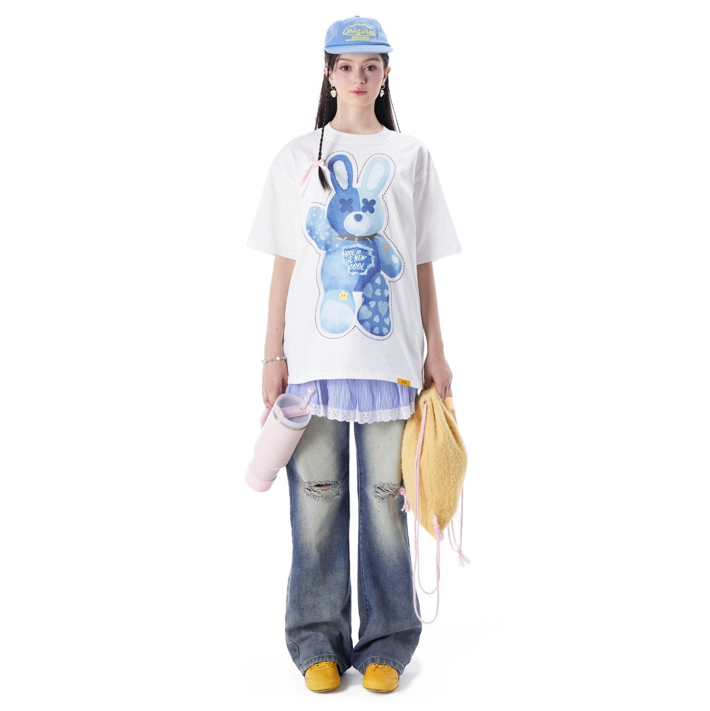 Bad Rabbit Club Jean Tee