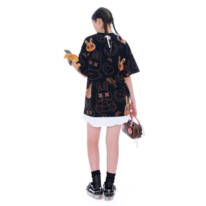 Bad Rabbit Club Cookie Tee