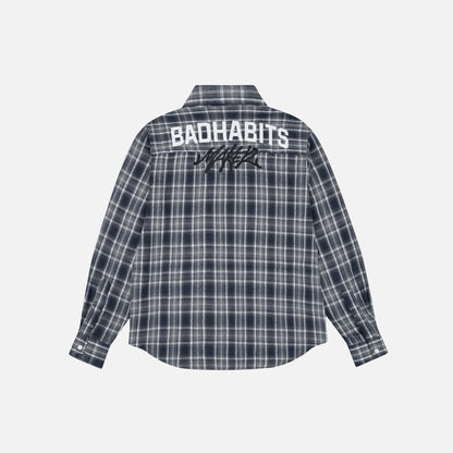 Bad Habits Too Bad Flannel Shirt