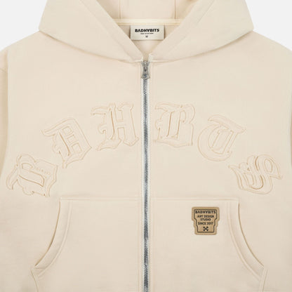 Bad Habits Waru Hoodie - Cream