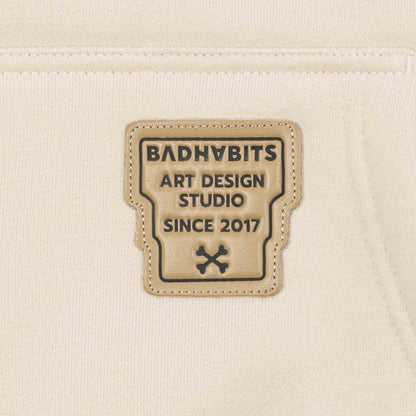 Bad Habits Waru Hoodie - Cream