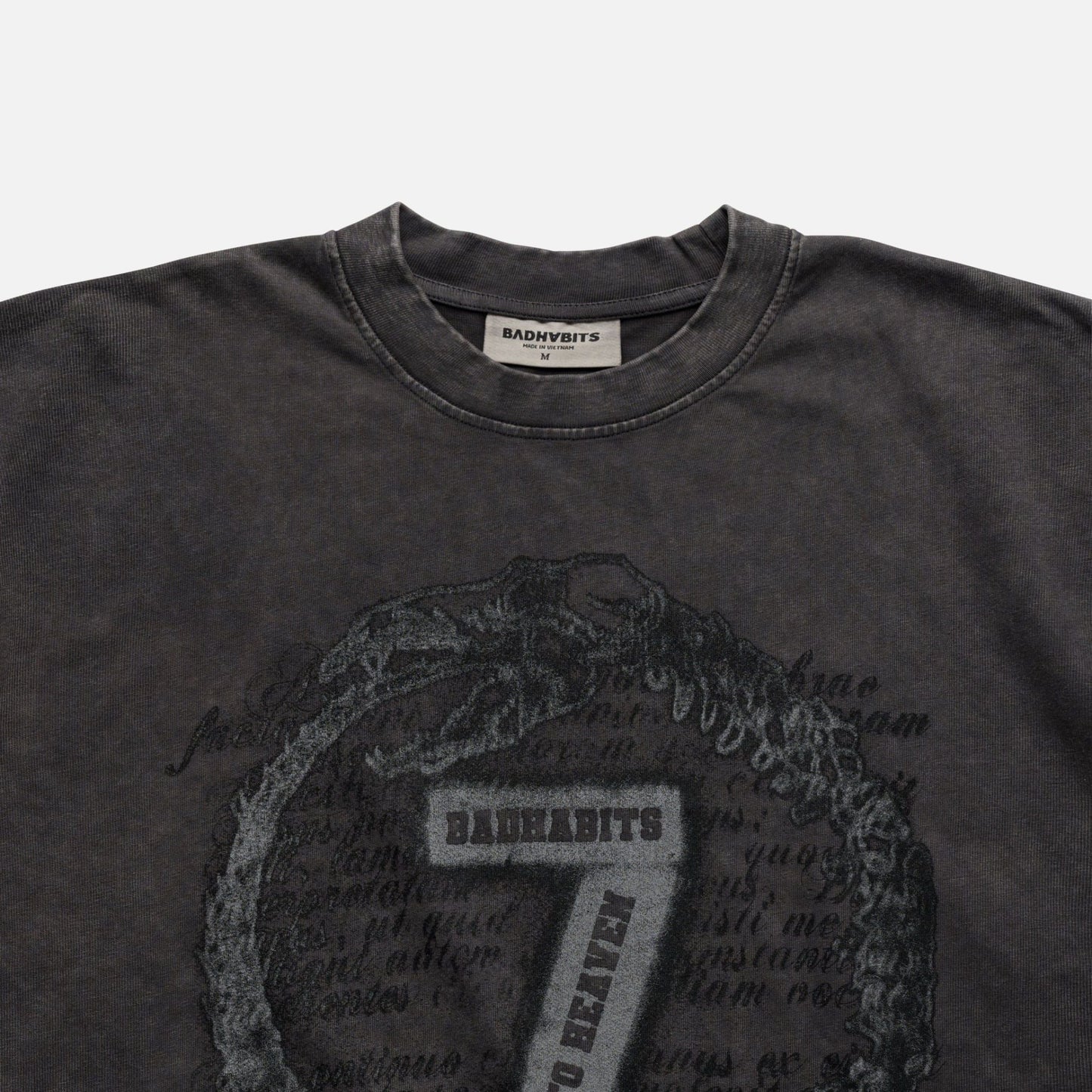 Bad Habits Sins Boxy Tee