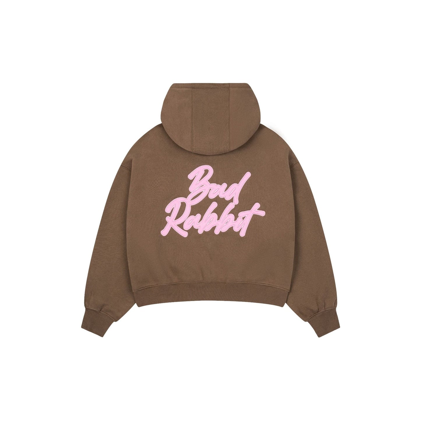 Bad Rabbit Club Rabbit Logo Zip Hoodie