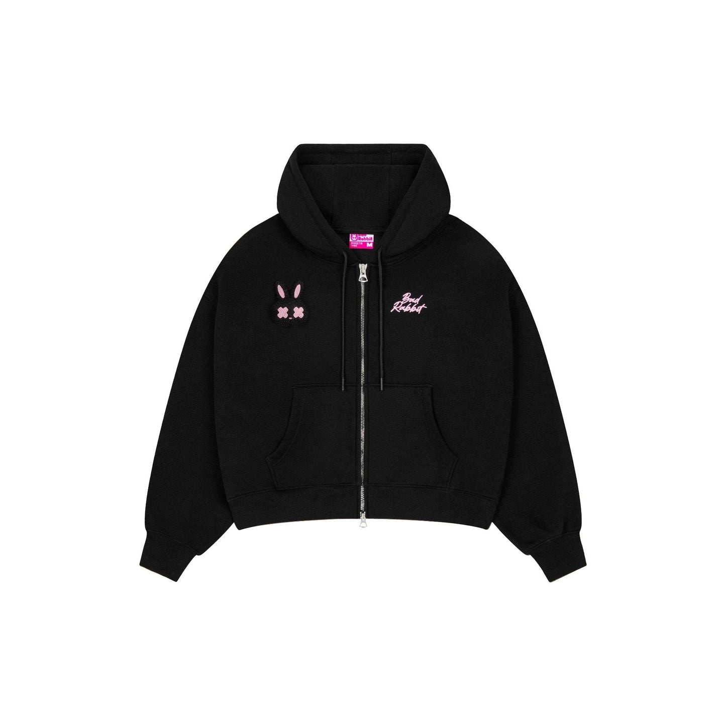 Bad Rabbit Club Rabbit Logo Zip Hoodie