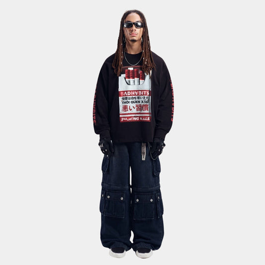 Bad Habits Shigaretto Long Sleeve Tee