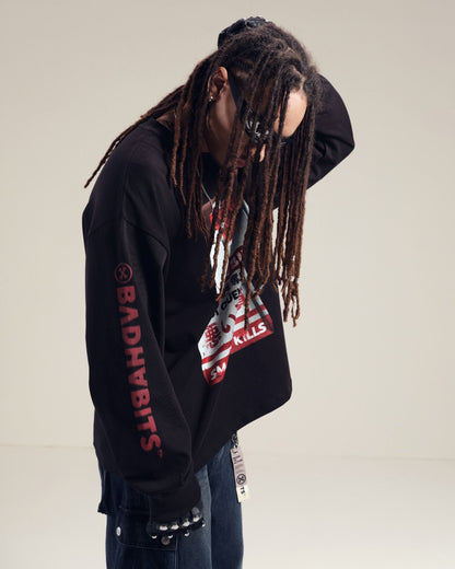 Bad Habits Shigaretto Long Sleeve Tee