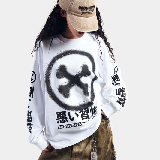 Bad Habits Washu Long Sleeve Tee