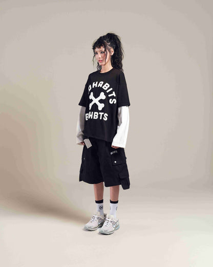 Bad Habits Front Boxy Tee