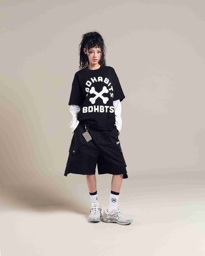Bad Habits Front Boxy Tee