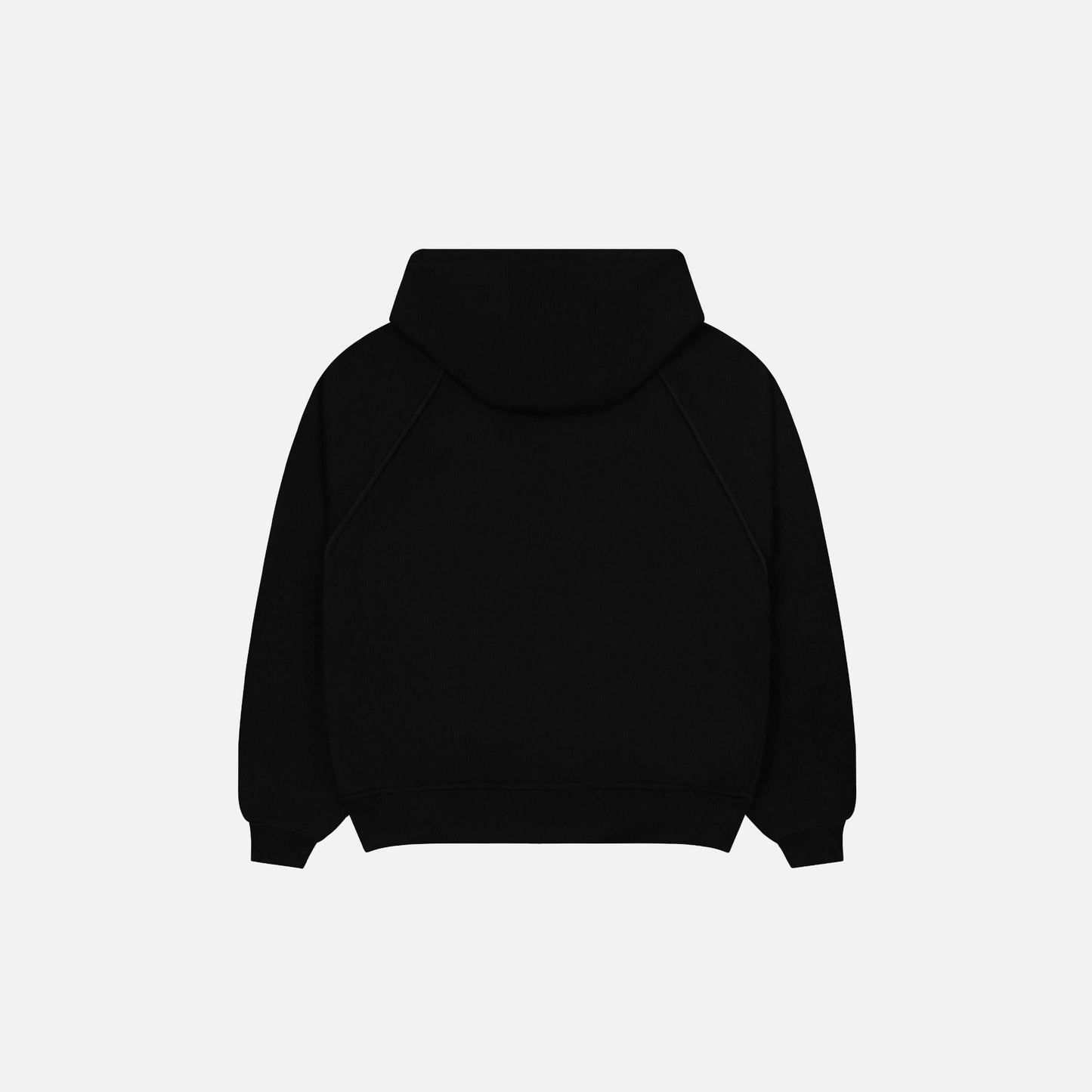 Bad Habits S-On The Go Zip Hoodie - Black