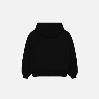 Bad Habits S-On The Go Zip Hoodie - Black