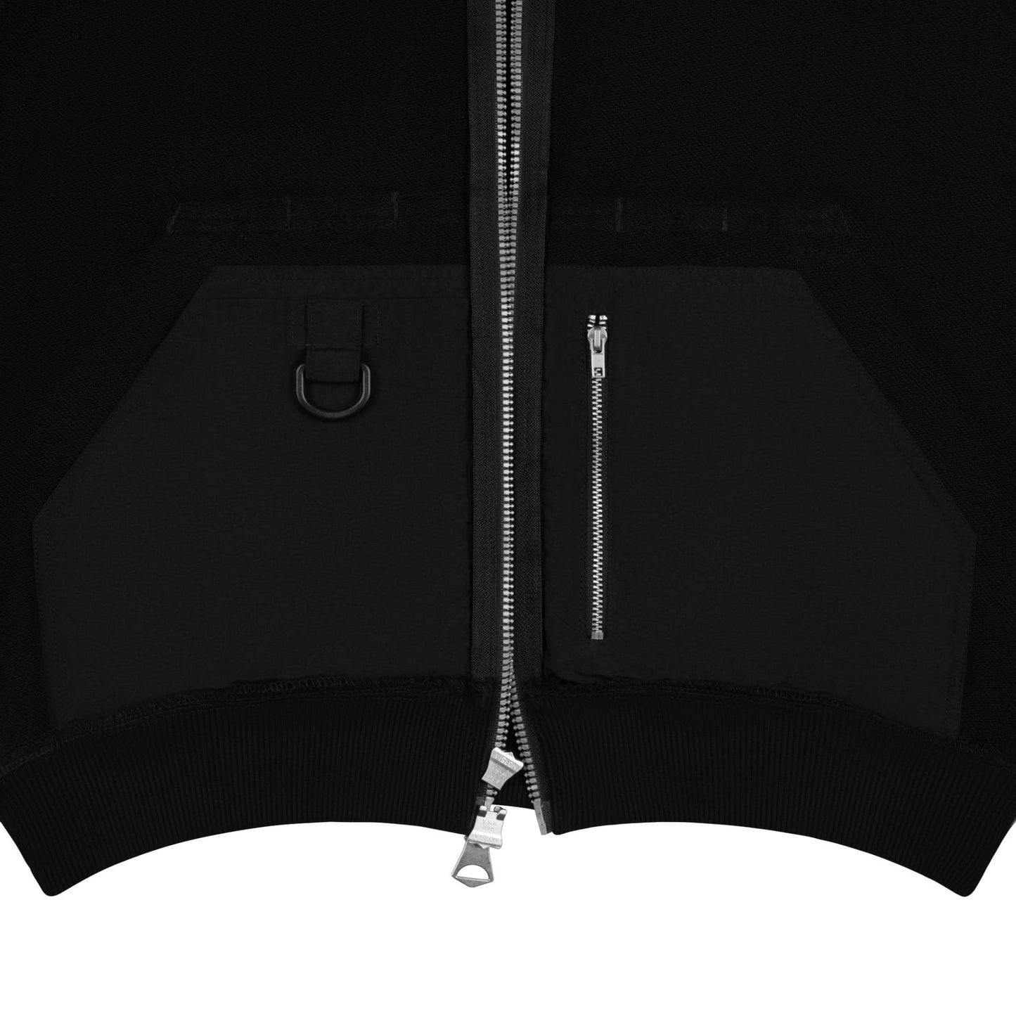 Bad Habits S-On The Go Zip Hoodie - Black