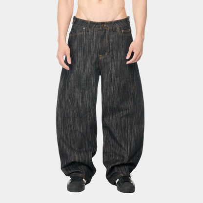 Push Push Pp Catscratch Denim - Black