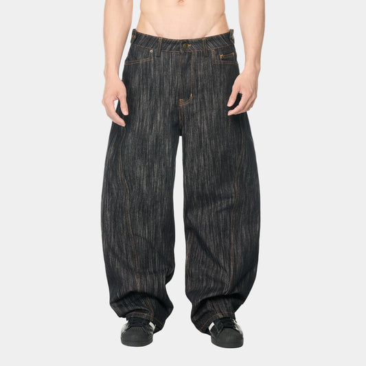 Push Push Pp Catscratch Denim - Black