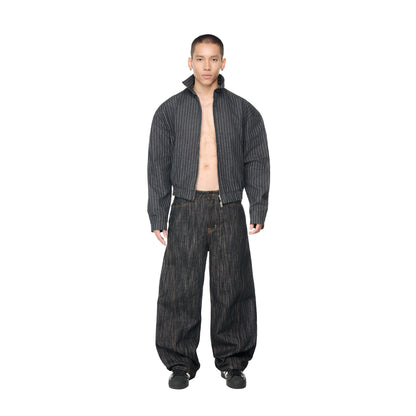 Push Push Pp Catscratch Denim - Black