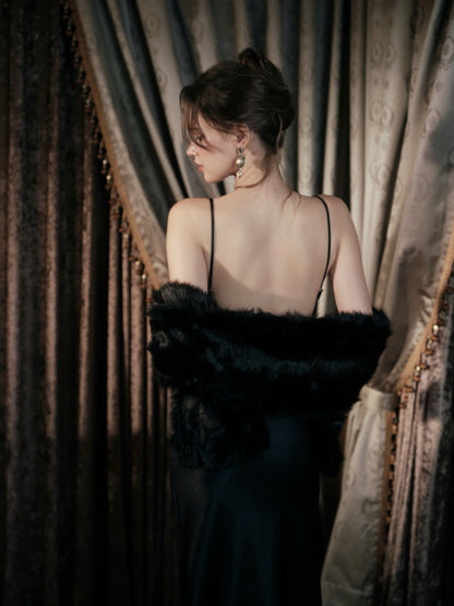 Kisserine Vespera Dress - Black