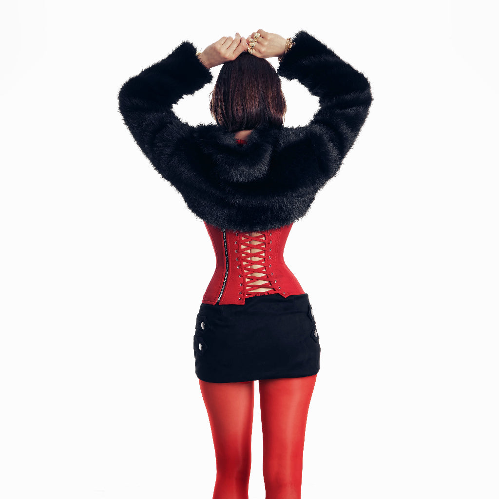 Co Tich Black Rose Corset