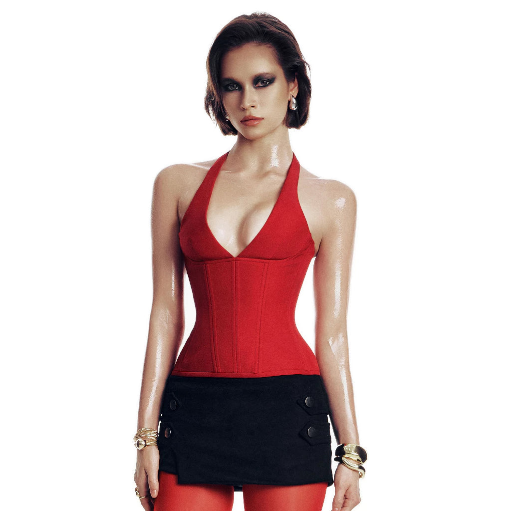 Co Tich Black Rose Corset