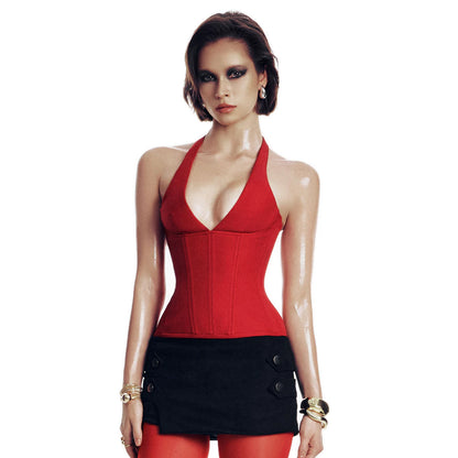 Co Tich Black Rose Corset