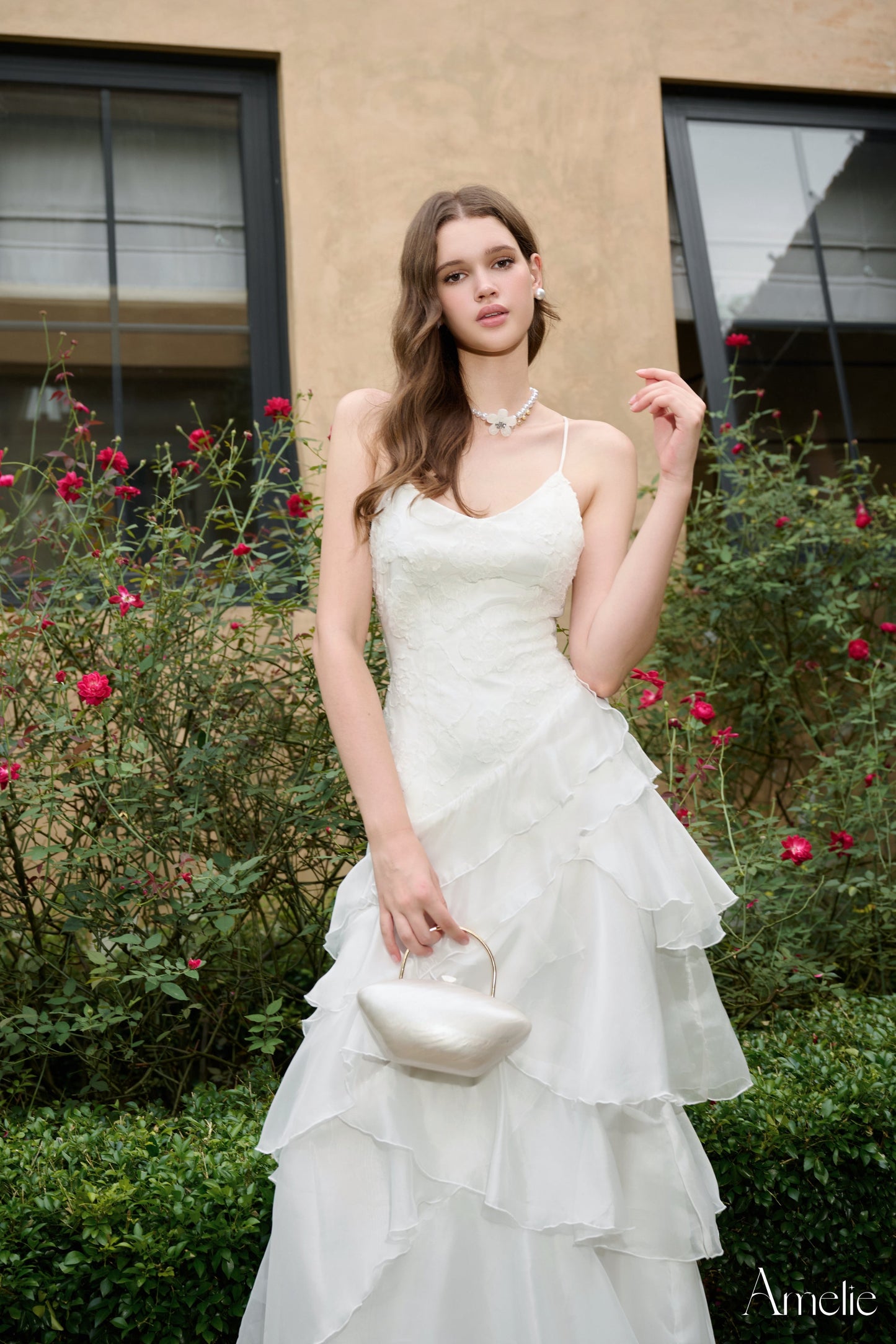 Amelie Blanche Dress (Pre-order)