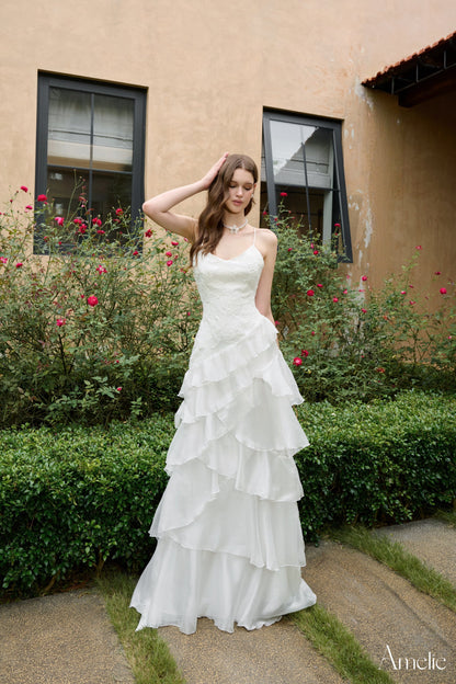 Amelie Blanche Dress (Pre-order)