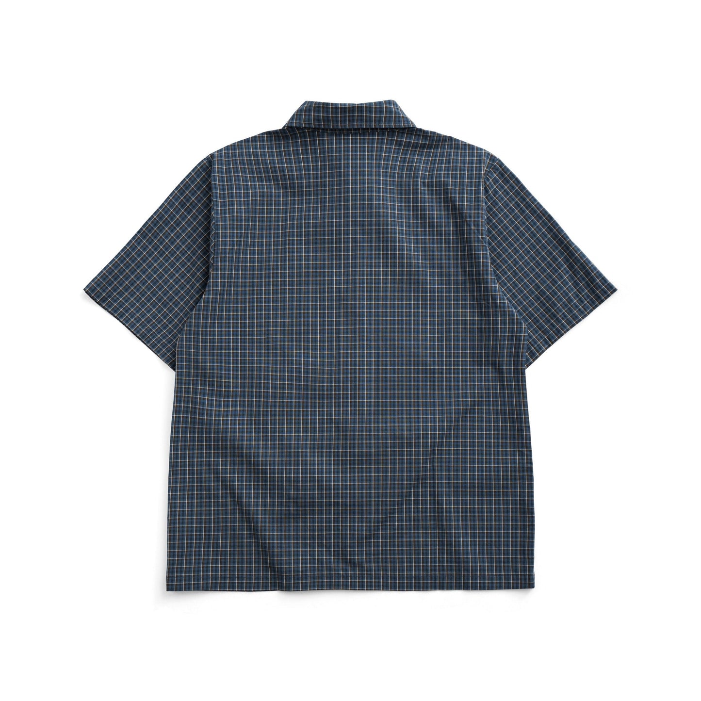 Push Push Pp Nik Shirt - Steel Blue Check