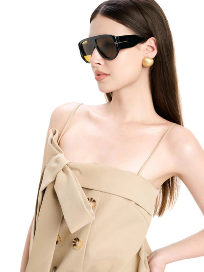 Barc.garment Bow Dress