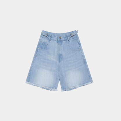 Bad Rabbit Club Buddy Baggy Jean Shorts