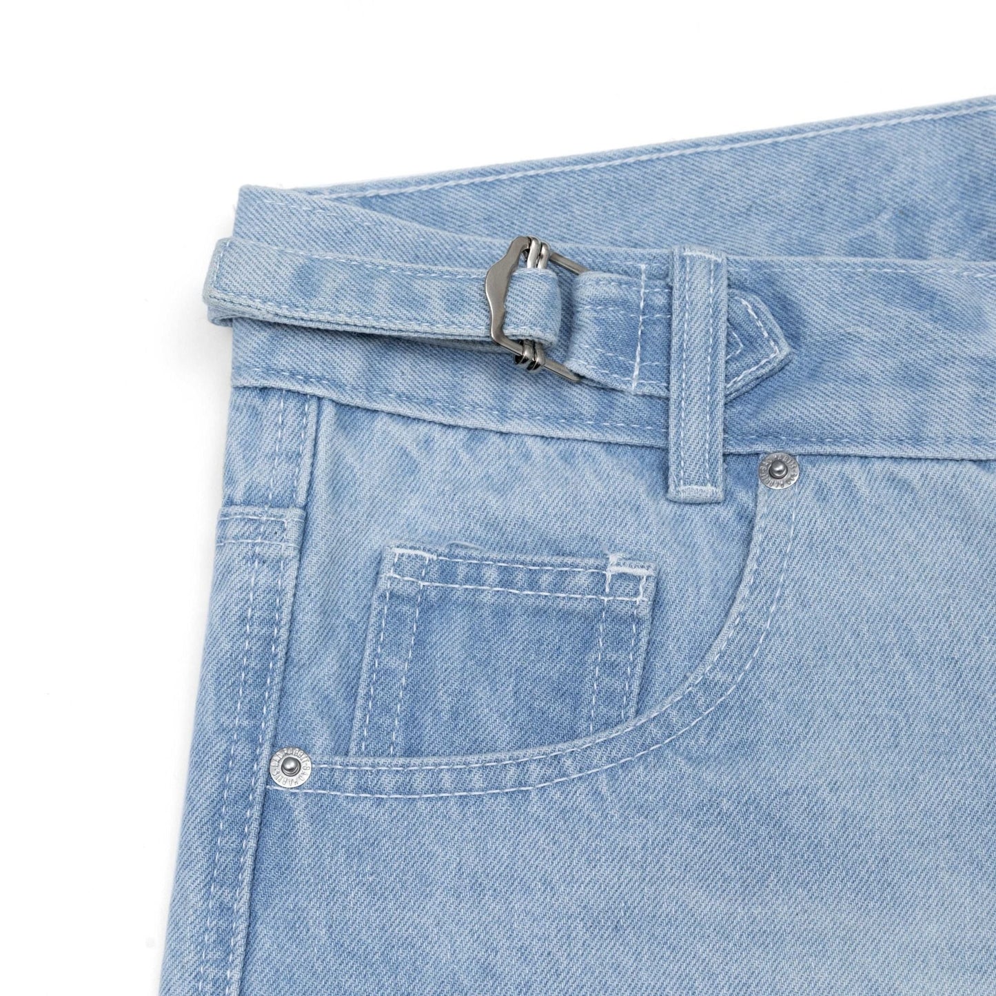 Bad Rabbit Club Buddy Baggy Jean Shorts