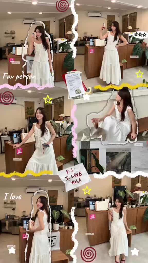 Nhien Vintage Camous Top