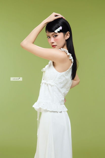 Nhien Vintage Camous Top