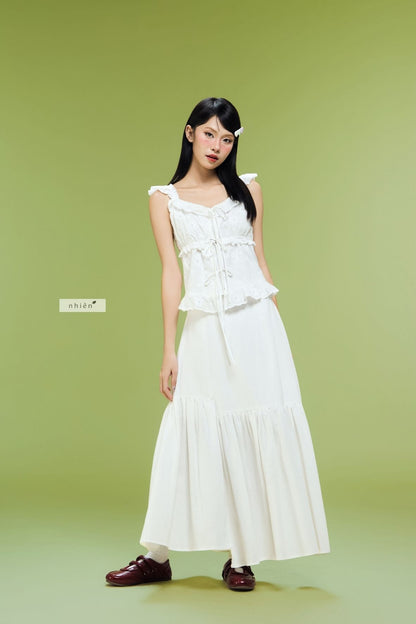 Nhien Vintage Camous Top