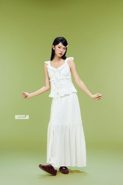 Nhien Vintage Camous Top