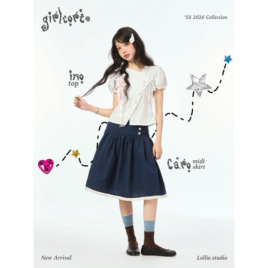 Lollie.Studio Caro Midi Skirt
