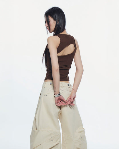 Bunny Hill Conrad Sleeveles Top (Brown)