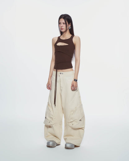 Bunny Hill Conrad Sleeveles Top (Brown)