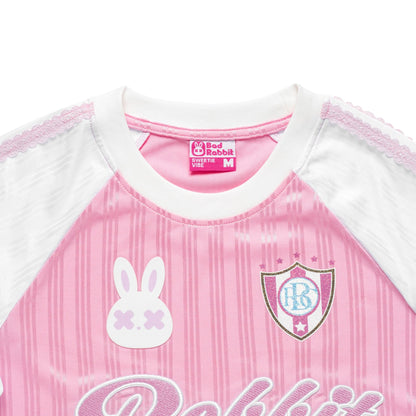 Bad Rabbit Club Fraise Rabbit Jersey Tee