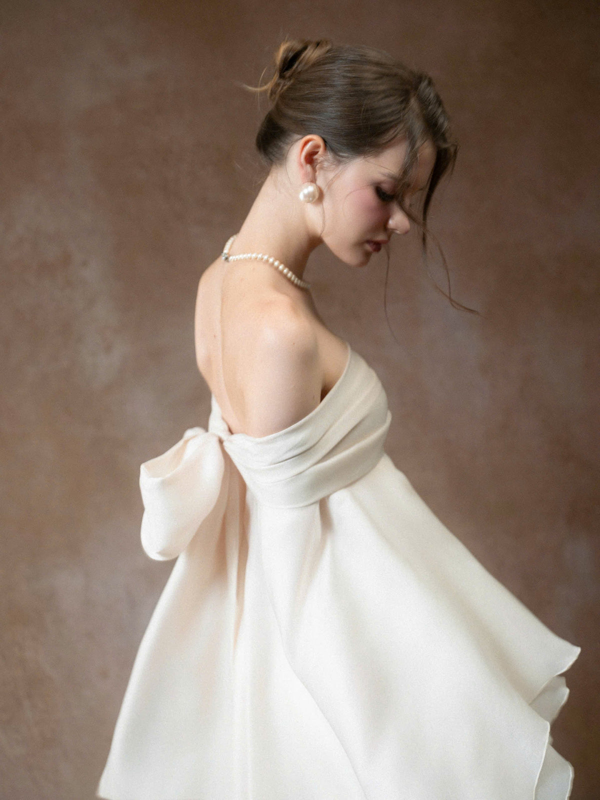 Kisserine Papillon Top - Cream
