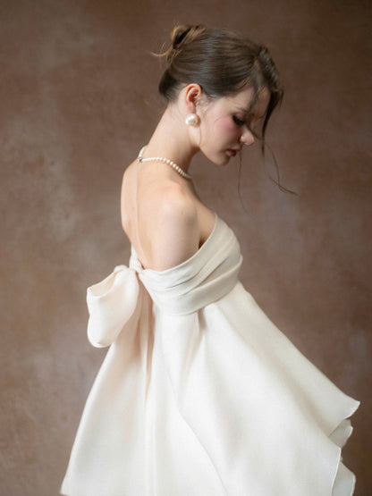 Kisserine Papillon Top - Cream